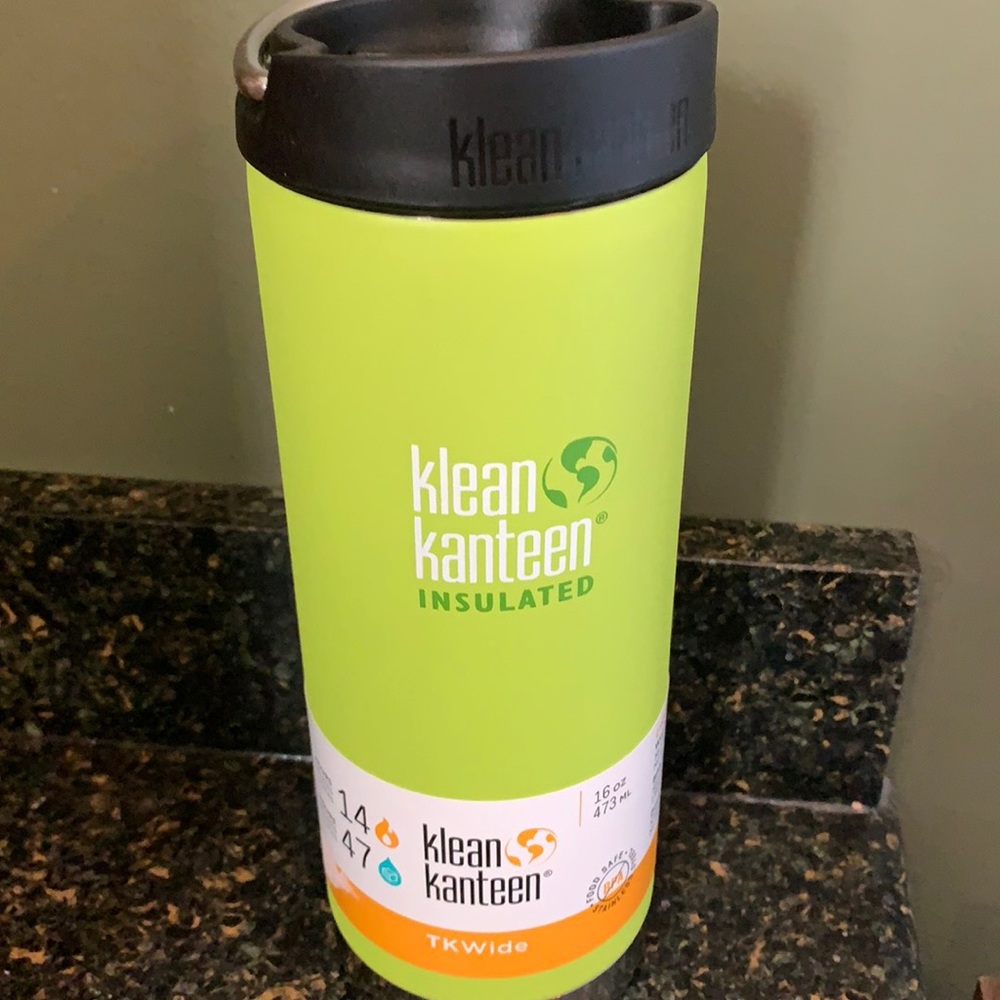 New Kleen Kanteen 16 oz insulated bottle